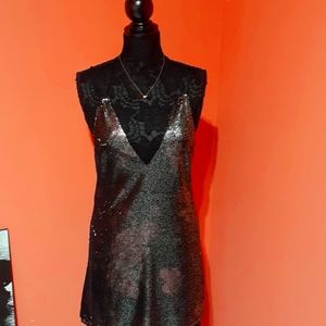 Brand new Free People sequin mini-dress